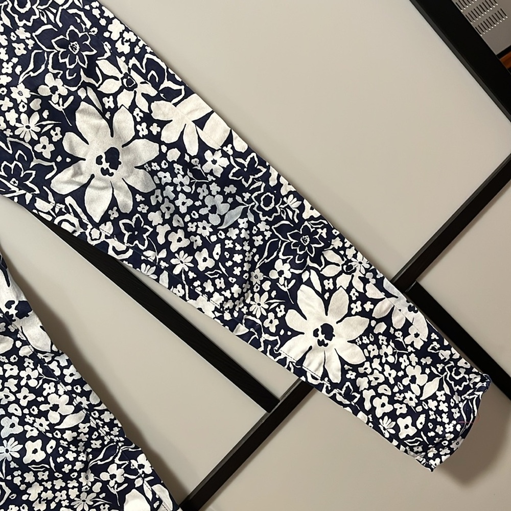 Kate Spade Woman’s broome street crop floral jeans size 26 Made in USA - Picture 4 of 11